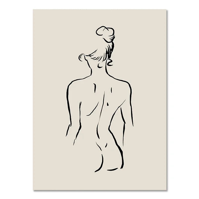 Geometric Line Poster
