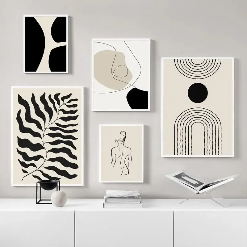 Geometric Line Poster