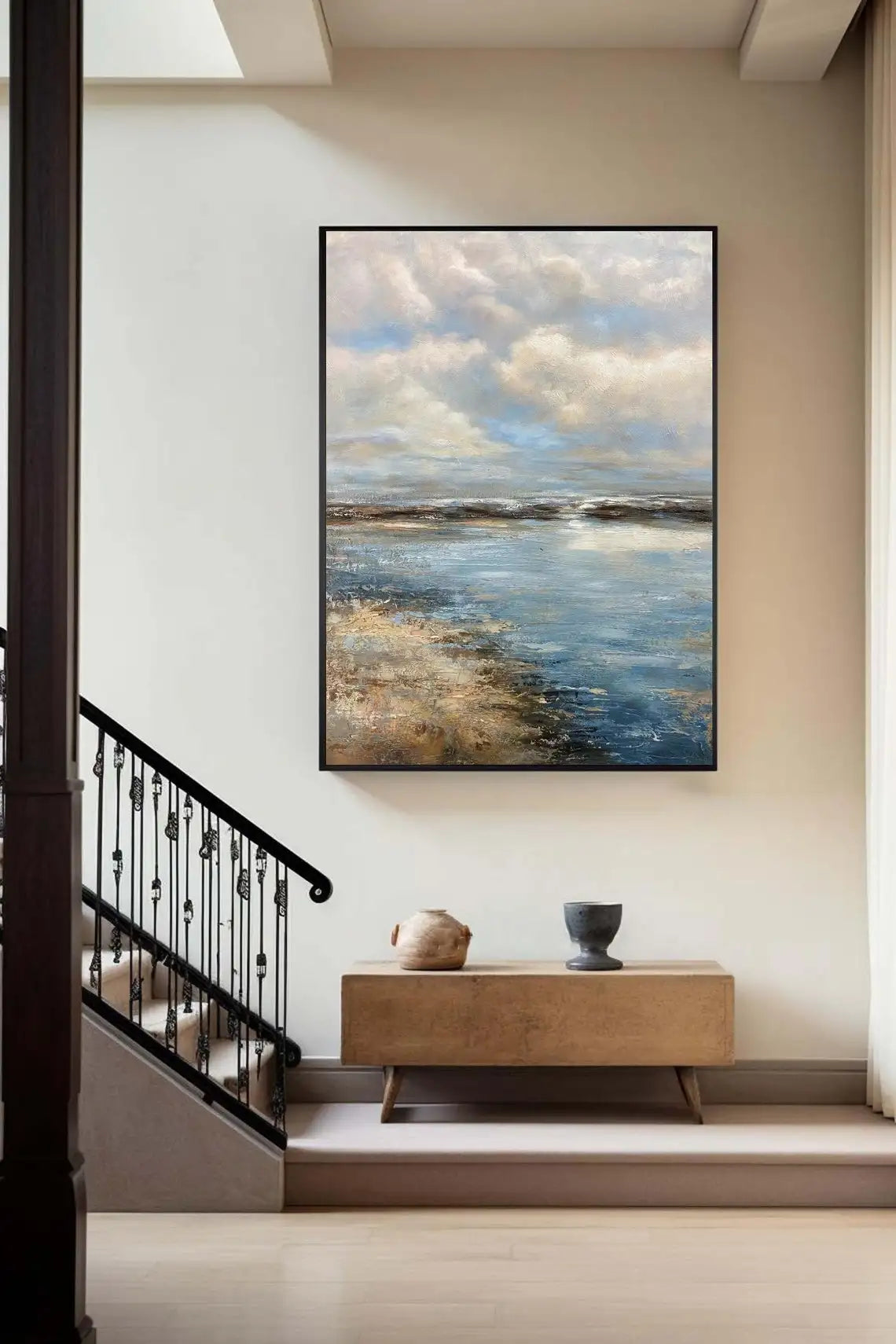 Abstract Textured Canvas