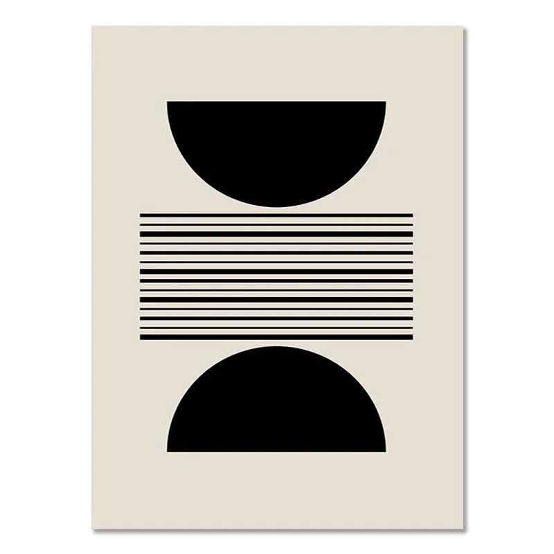 Geometric Line Poster