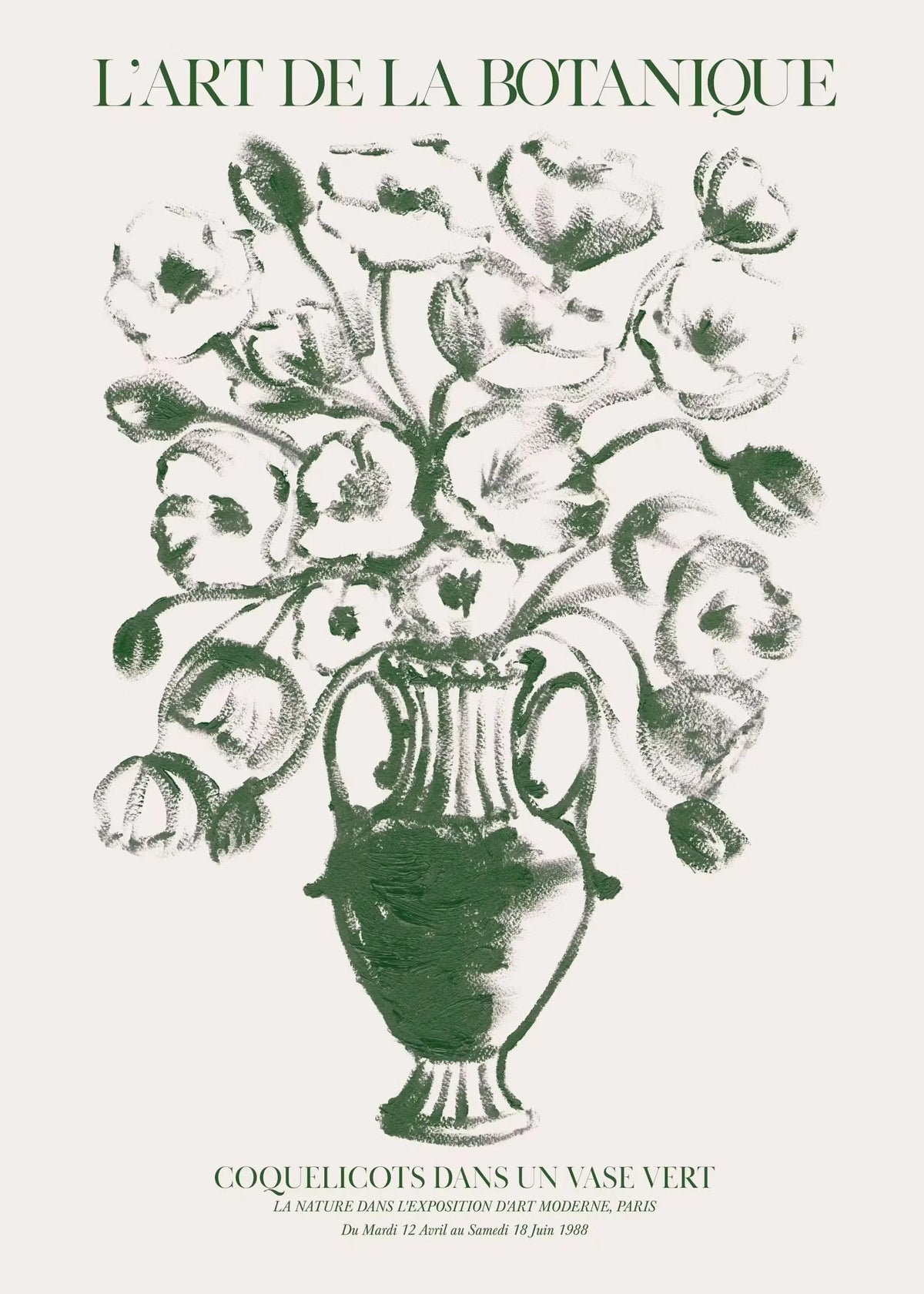 Girl & Vase Canvas