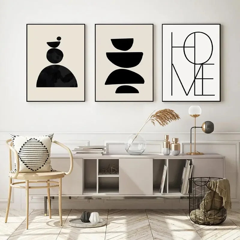Geometric Line Poster