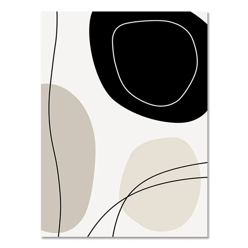 Geometric Line Poster