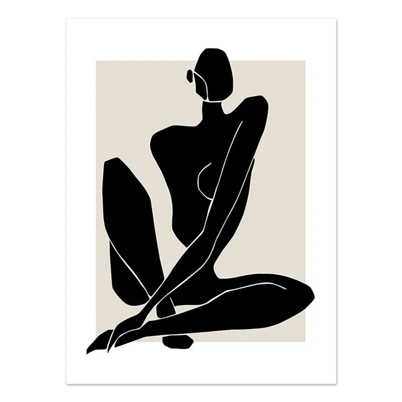 Geometric Line Poster