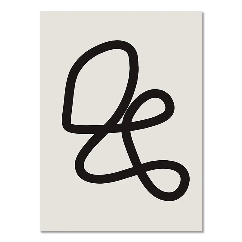 Geometric Line Poster