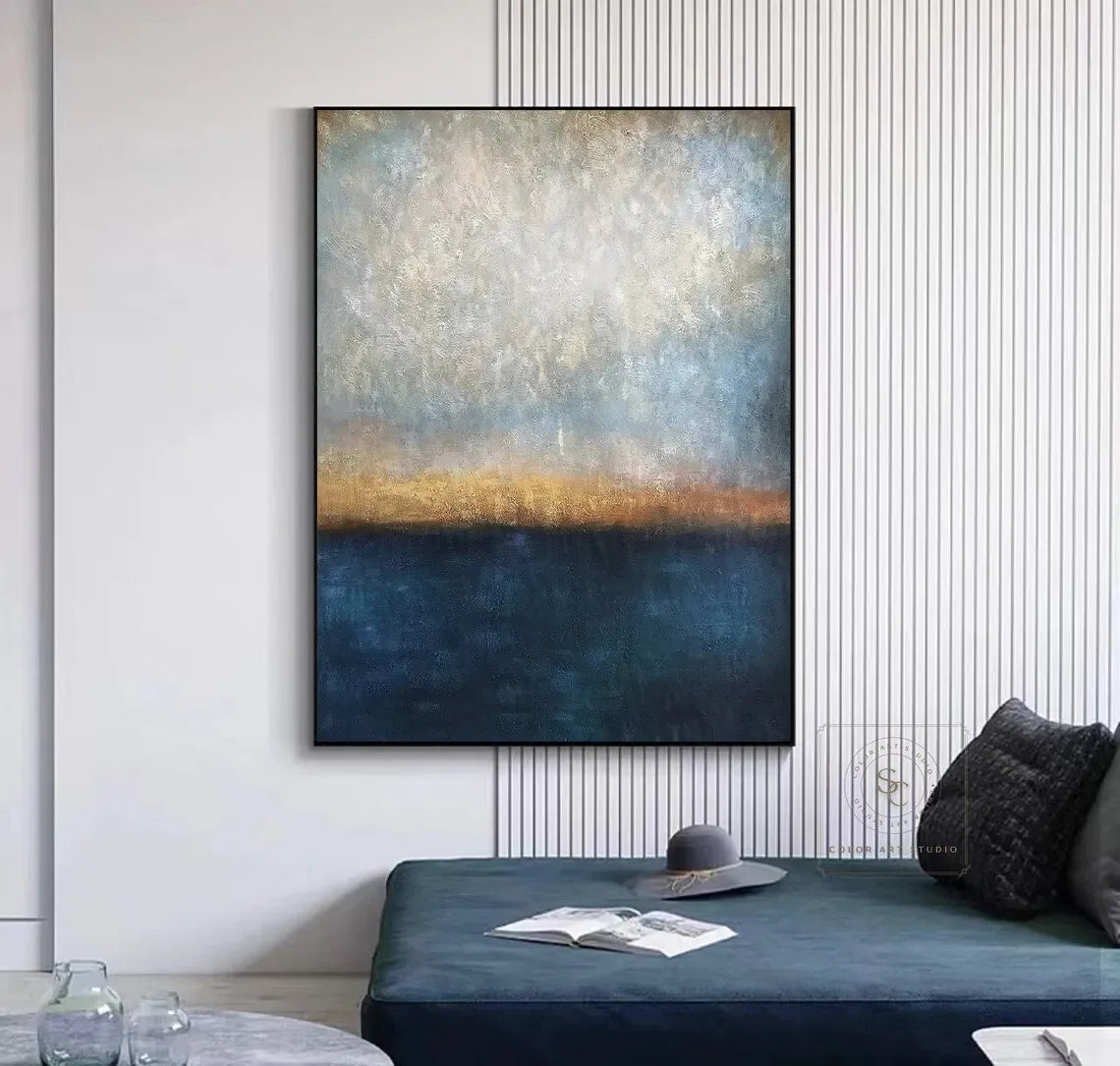 Abstract Textured Canvas