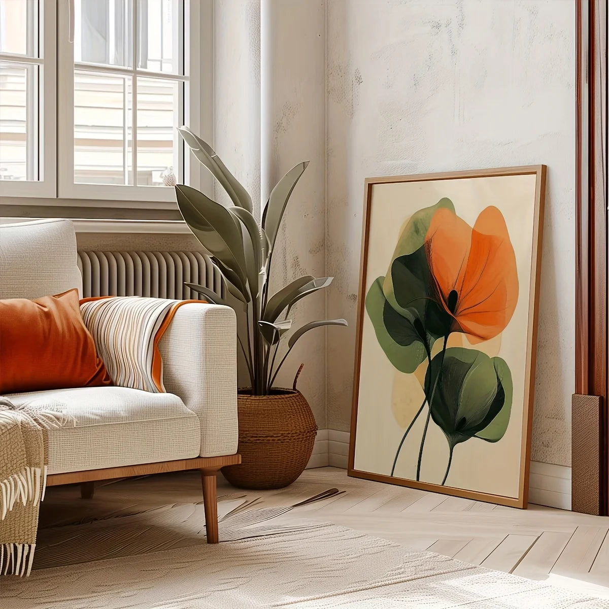 Floral Canvas Set — Set of 2
