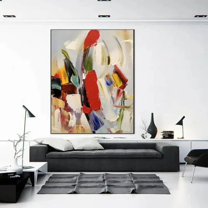 Abstract Textured Canvas