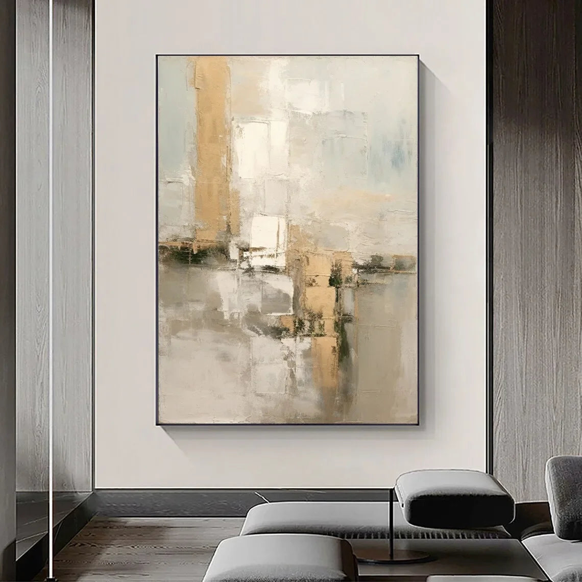 Abstract Textured Canvas