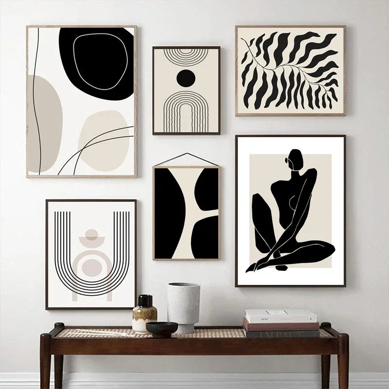 Geometric Line Poster